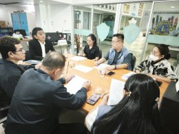 วันอังคารที่ 4 สิงหาคม 2569 เวลา 13.30 น.ประชุมกลุ่มย่อยการจัดโครงการผ้าป่าแพะแกะ ณ ห้องประชุม สำนักงานหอการค้าจังหวัดฉะเชิงเทรา