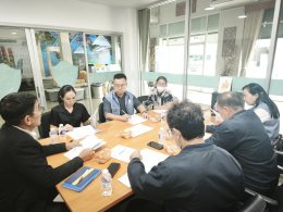 วันอังคารที่ 4 สิงหาคม 2569 เวลา 13.30 น.ประชุมกลุ่มย่อยการจัดโครงการผ้าป่าแพะแกะ ณ ห้องประชุม สำนักงานหอการค้าจังหวัดฉะเชิงเทรา