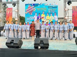 ประธานหอการค้าจังหวัดฉะเชิงเทรา และคณะกรรมการหอการค้าฯ  เข้าร่วมพิธีเปิดงานเทศกาลขนมหวาน อาหารอร่อย และของดีเมืองแปดริ้ว ครั้งที่ 17 ประจำปี 2466
