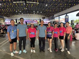 นายยุทธนา มาตเจือ ประธานและคณะกรรมการหอการค้า ร่วมกิจกรรมแอโรบิก บางพระฟรีแดนซ์ Dance for Fun &Good Health@Bangphra ในวันอังคารที่ 18 สิงหาคม 2569 เวลา 17.00 -20.00 น ณ อาคารโดมอเนกประสงค์ วัดบางปรงธรรมโชติการาม ตำบลบางพระ อำเภอเมือง จังหวัดฉะเชิงเทรา