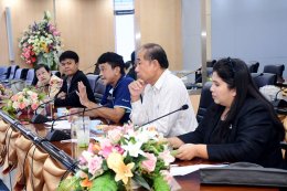 ดร จิตรกร เผด็จศึกประธานอาวุโส นายทนงศักดิ์ ทรัพย์เฟื่องฟู รองประธาน ร่วมประชุมคณะทำงานย่อย เพื่อประชุมหารือการดำเนินโครงการเดิน - วิ่ง การกุศล RRU Run to the Future 2026 โดยมี นายสายันต์ สมวัน ประธานจัดงานเดิน-วิ่ง การกุศล เป็นประธานการประชุม ในวันศุกร์ท