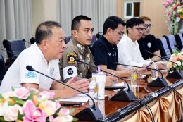 ดร จิตรกร เผด็จศึกประธานอาวุโส นายทนงศักดิ์ ทรัพย์เฟื่องฟู รองประธาน ร่วมประชุมคณะทำงานย่อย เพื่อประชุมหารือการดำเนินโครงการเดิน - วิ่ง การกุศล RRU Run to the Future 2026 โดยมี นายสายันต์ สมวัน ประธานจัดงานเดิน-วิ่ง การกุศล เป็นประธานการประชุม ในวันศุกร์ท