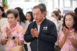 วันเสาร์ที่ 5 กันยายน 2569 เวลา 9 30 น.  นายยุทธนา มาตเจือ ประธาน นายทนงศักดิ์ ทรัพย์ เฟื่องฟู รองประธาน ร่วมงานทิ้งกระจาดประจำปี 2569 พิธีสักการะเทพยดาฟ้าดิน (ที่กง) องค์เจ้าพ่อหลักเมืองเทพเสาหลักเมือง แจกข้าวสารแก่ผู้ยากไร้ โรงเรียนและชุมชน ณ ศาลเจ้าพ่อ