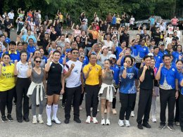 วันพุธที่ 9 กันยายน 2569 เวลา 16.30-18.30 น. นายยุทธนา มาตเจือ ประธาน นายทนงศักดิ์ ทรัพย์เฟื่องฟูรองประธานหอการค้า ร่วมกิจกรรม "ออกกำลังกายด้วยการเต้นแอโรบิค" ตามโครงการ การกำกับติดตาม และประเมินผล โดย กอ.รมน. ภายใต้งานบริหารจัดการขับเคลื่อนแผนง