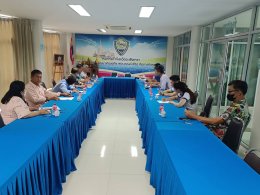 ประชุมกลุ่มย่อยเรื่องการจัดกิจกรร วิ่งวิสาขบูชา ในวันศุกร์ที่ 12  พฤษภาคม 2566 เวลา 09.00 น ณ ห้องประชุมสำนักงานหอการค้าจังหวัดฉะเชิงเทรา