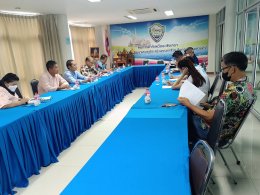 ประชุมกลุ่มย่อยเรื่องการจัดกิจกรร วิ่งวิสาขบูชา ในวันศุกร์ที่ 12  พฤษภาคม 2566 เวลา 09.00 น ณ ห้องประชุมสำนักงานหอการค้าจังหวัดฉะเชิงเทรา