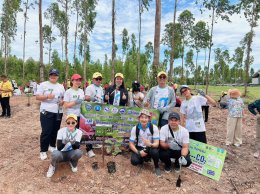 หอการค้าจังหวัดฉะเชิงเทรา โดยโครงการ “อนุรักษ์สิ่งแวดล้อม Zero Co2 จังหวัดฉะเชิงเทรา” ร่วมกิจกรรมปลูกป่าเพื่ออนุรักษ์สิ่งแวดล้อม ในวันพุธที่ 26 กรกฎาคม 2566 เวลา 10.00 น. ณ สถานีวิจัยและฝึกนิสิตวนศาสตร์สนามชัยเขต ต.ทุ่งพระยา อ.สนามชัยเขต จ.ฉะเชิงเทรา     