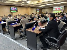 วันจันทร์ที่ 24 กรกฎาคม 2566 เวลา 9:30 น. นายพงศธร เผ่าบรรจง รองประธาน ร่วมประชุมหัวหน้าส่วนราชการประจำเตือนกรกฎาคม 2566 ในวันจันทร์ที่ 24 กรกฎาคม 2566 เวลา 9:30 น. ณ ห้องประชุมมรุพงษ์ศิริพัฒน์ ชั้น4 ศาลากลางจังหวัดฉะเชิงเทรา