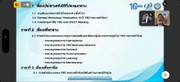 วันศุกร์ที่ 20 ตุลาคม 2566 เวลา 13.00-15.00 น. นายอาทร เสริมศักดิ์ศศิธร ประธาน YEC ร่วมประธานผู้ประกอบการรุ่นใหม่ YEC ทั่วประเทศ ครั้งที่ 5/2566 ผ่านทางระบบ VDO Conference (Google Hangout Meet)