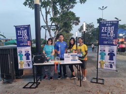 วันอาทิตย์ที่ 29 ตุลาคม 2566  เวลา 05.30 น. นายจิตรกร เผด็จศึก ประธาน นายยุทธนา มาตเจือ ประธานกิจกรรม Zero  Co2 และทีมงานวิ่ง Zero Co2 Chachoengsao Run 2023 ร่วมออกบูธประชาสัมพันธ์รับสมัครกิจกรรม งานแสงน้ำใจไทยทั้งชาติ เดิน วิ่ง ปั่น ป้องกันอัมพาต ครั้งที