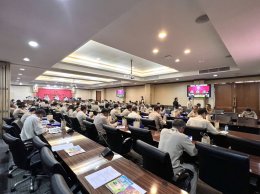 วันจันทร์ที่ 21 สิงหาคม 2566 เวลา 09.30 น. นายยุทธนา มาตเจือ รองประธาน ร่วมประชุมหัวหน้าส่วนราชการประจำเดือนสิงหาคม 2566  ณ ห้องประชุมมรุพงษ์ศิริพัฒน์ ชั้น 4 ศาลากลางจังหวัดฉะเชิงเทรา