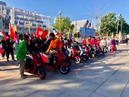 หอการค้าจังหวัดฉะเชิงเทรา ร่วมจัดขบวนรณรงค์เพื่อสิ่งแวดล้อม Zero Co2 ในขบวนแห่หลวงพ่อโสธรทางบก เนื่องในพิธีเปิดงานนมัสการหลวงพ่อโสธร และงานประจำปีจังหวัดฉะเชิงเทรา ประจำปี 2566  เมื่อวันที่ 24 พฤศจิกายน 2566 เวลา 09.00 น. โดยจัดขบวนรถจักรยานยนต์และรถยนต์ท