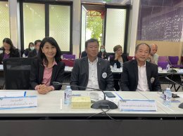 วันอังคารที่ 19 กันยายน 2566 เวลา 09.30 น. นายจิตรกร เผด็จศึก ประธานหอการค้า ร่วมประชุมคณะกรรมการร่วมภาครัฐและเอกชนเพื่อแก้ปัญหาทางเศรษฐกิจกลุ่มจังหวัดภาคตะวันออก 1 (กรอ. กลุ่มจังหวัดภาคตะวันออก 1) ครั้งที่ 6/2566 ณ ห้องประชุมสมเจตน์ สำนักงานนิคมอุตสาหกรร