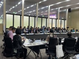 วันอังคารที่ 19 กันยายน 2566 เวลา 09.30 น. นายจิตรกร เผด็จศึก ประธานหอการค้า ร่วมประชุมคณะกรรมการร่วมภาครัฐและเอกชนเพื่อแก้ปัญหาทางเศรษฐกิจกลุ่มจังหวัดภาคตะวันออก 1 (กรอ. กลุ่มจังหวัดภาคตะวันออก 1) ครั้งที่ 6/2566 ณ ห้องประชุมสมเจตน์ สำนักงานนิคมอุตสาหกรร