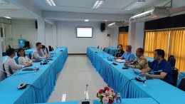 วันที่พฤหัสบดีที่ 20 กันยายน 2566 เวลา 13.30 น. ทีมงานอาจารย์คณะวิศกรรมศาสตร์มหาวิทยาลัยหอการค้าไทย มาขอเข้าพบ ประธานหอการค้า และคณะกรรมการ เพื่อประชาสัมพันธ์จัดอบรมหลักสูตรระยะสั้น ให้แก่ผู้ประกอบการ ณ ห้องประชุมสำนักงานหอการค้าจังหวัดฉะเชิงเทรา