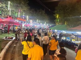 หอการค้าจังหวัดฉะเชิงเทราและผู้ประกอบการรุ่นใหม่ YEC หอการค้าจังหวัดฉะเชิงเทรา ร่วมออกร้านแสดงและจำหน่ายสินค้าในงานนมัสการหลวงพ่อโสธร และงานประจำปีจังหวัดฉะเชิงเทรา ประจำปี 2566 ระหว่างวันที่ 24 พฤศจิกายน 2566 - 5 ธันวาคม 2566 รวม 12 วัน 12 คืน ณ สนามหน้า