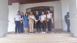 หอการค้าจังหวัดฉะเชิงเทรา และกลุ่มผู้ประกอบการรุ่นใหม่ YEC ร่วมต้อนรับ นายชลธี ยังตรง ผู้ว่าราชการจังหวัดฉะเชิงเทรา ในวันพุธที่ 4 ตุลาคม 2566 เวลา 09.00 น. ณ จวนผู้ว่าราชการจังหวัดฉะเชิงเทรา