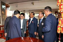 เมื่อวันที่ 1 กุมภาพันธ์ 2567 เวลา 17.00 น. ดร.จิตรกร เผด็จศึก ประธานหอการค้าจังหวัดฉะเชิงเทรา , ประธานหอการค้ากลุ่มจังหวัดภาคตะวันออก 1 และรองประธานสภาวัฒนธรรมไทย-จีน และส่งเสริมความสัมพันธ์ ได้ร่วมให้การต้อนรับ นายหาน จื้อเฉียง เอกอัครราชทูตสาธารณรัฐประ