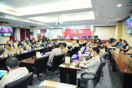 วันอังคารที่ 24 ตุลาคม 2566 เวลา 9.30 น. นายจิตรกร เผด็จศึก ประธาน ร่วมประชุมหัวหน้าส่วนราชการประจำเดือนตุลาคม 2566 ณ ห้องประชุมมรุพงษ์ศิริพัฒน์ ชั้น 4 ศาลากลางจังหวัดฉะเชิงเทรา