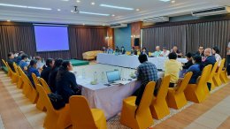 วันอังคารที่ 24 ตุลาคม 2566 เวลา 9.30 - 15.30 น. นายจอมพงษ์ ชูทับทิม เลขาธิการ นางสาวอภินันท์ภรณ์ ใต้หล้าสถาพร รองประธาน ร่วมประชุมกลุ่มย่อย จังหวัดฉะเชิงเทรา เพื่อหารือเป้าหมายและแนวทางในการบรรเทาและรับมือวิกฤตการณ์เปลี่ยนแปลงสภาพภูมิอากาศของภาคตะวันออก 