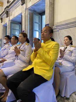 วันอังคารที่ 21 พฤศจิกายน 2566 เวลา 8.30 นายจิตรกร เผด็จศึก ประธาน ร่วมพิธีถวายผ้าพระกฐินพระราชทาน ประจำปีพุทธศักราช 2566 ณ วัดโสธรวรารามวรวิหาร ต.หน้าเมือง อ.เมือง จ.ฉะเชิงเทรา