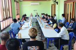 หอการค้าไทยและสภาหอการค้าแห่งประเทศไทย ร่วมกับ หอการค้าจังหวัดฉะเชิงเทรา และสมาคมผู้เพาะเลี้ยงปลาทะเลไทย ร่วมหารือแนวทางขับเคลื่อนและส่งเสริมการเลี้ยงปลากะพงขาวและกุ้งก้ามกามให้เป็นสัตว์น้ำเศรษฐกิจในจังหวัดฉะเชิงเทรา วันพุธที่ 1 พฤศจิกายน 2566 เวลา 10.00-