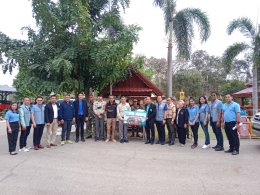 หอการค้าจังหวัดฉะเชิงเทรา มอบข้าวสารถุง 60 ถุงๆ ละ 5 กิโลกรัม รวมจำนวน 300 กิโลกรัม แก่ เขตรักษาพันธุ์สัตว์ป่าเข้าอ่างฤาไน สังกัดสำนักบริหารพื้นที่อนุรักษ์ที่ 2 (ศรีราชา) เพื่อนำไปสนับสนุนคณะจิตอาสาดูแลช้างป่าในพื้นที่จังหวัดฉะเชิงเทรา เพื่อป้องกันการบุกร