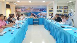 หอการค้าจังหวัดฉะเชิงเทรา จัดประชุมคณะกรรมการบริหารเพื่อร่วมกันจัดทำแผนการบริหารงานหอการค้าจังหวัดฉะเชิงเทรา ปีบริหาร 2567 -2568 โดย ดร.จิตรกร เผด็จศึก เป็นประธานการประชุม ในวันอังคารที่ 23 มกราคม 2567 เวลา 10.30 น ณ ห้องประชุมสำนักงานหอการค้าจังหวัดฉะเชิ