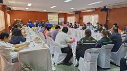  วันพฤหัสบดีที่ 21 ธันวาคม 2566 เวลา 13.30 - 16.00 น. ประชุมคณะที่ปรึกษาและคณะกรรมการบริหารหอการค้าจังหวัดฉะเชิงเทรา ครั้งที่ 7/2566 (สัญจร) ณ ห้องประชุม ชั้น 1 เทศบาลตำบลสนามชัยเขต อำเภอสนามชัยเขต จังหวัดฉะเชิงเทรา