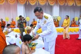 ดร.จิตรกร เผด็จศึก ประธานหอการค้าจังหวัดฉะเชิงเทรา  ร่วมพิธีบรรพชาสามเณรภาคฤดูร้อน ถวายเป็นพระราชกุศลแด่พระบาทสมเด็จพระเจ้าอยู่หัว เนื่องในโอกาสมหามงคลเฉลิมพระชนมพรรษา 6 รอบ 27 พรรษา 28 กรกฎาคม 2567 วันจันทร์ที่ 1 เมษายน 2567 เวลา 08.30 น ณ อาคารอเนกประสง