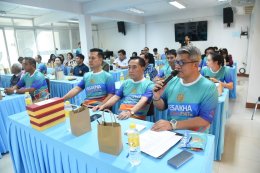 หอการค้าจังหวัดฉะเชิงเทรา จัดงานแถลงข่าวการจัดงาน เดิน-วิ่งสมาธิ วิสาขะ พุทธบูชาถือศีล 5 ลด ละอบายมุขประจำปีพ.ศ 2567 ในวันพุธที่ 15 พฤษภาคม 2567 เวลา 14:00 น ณ อาคารหอการค้าจังหวัดฉะเชิงเทรา  โดย นายกำพล สิริรัตตนนท์ รองผู้ว่าราชการจังหวัดฉะเชิงเทรา เป็นป