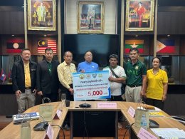 วันพุธที่ 29 พฤษภาคม 2567 กองทุนอนุรักษ์ช้างป่า พิทักษ์ประชาชนจังหวัดฉะเชิงเทรา นำโดยนายกำพล สิริรัตนนท์ รองผวจ.ฉช. (รองประธานที่ปรึกษากองทุนฯ) ดร.จิตรกร เผด็จศึก ประธานหอการค้าจังหวัดฉะเชิงเทรา (ประธานกองทุนฯ) นายพัชร์ภารุจ สุคนธร ผอ.ทสจ.ฉช. (เลขานุการกอ