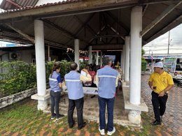 วันจันทร์ที่ 24 มิถุนายน 2567 เวลา 09.00 น. นายจิตรกร เผด็จศึก ประธาน และคณะกรรมการหอการค้า ร่วมประชุมรับฟังความคิดเห็นผู้ประกอบการ ห้างร้าน และผู้อยู่อาศัยบริเวณใกล้เคียงพื้นที่โครงการจัดตั้งศูนย์จำหน่ายสินค้าเกษตรปลอดภัยจังหวัดฉะเชิงเทรา บริเวณด้านข้างส