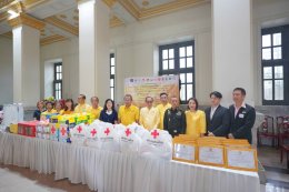 หอการค้าจังหวัดฉะเชิงเทรา โดย ดร. จิตรกร เผด็จศึก ประธานหอการค้าฯ ร่วมสนับสนุนข้าวไรซ์เบอรี่ จำนวน 81 ชุด ในกิจกรรมโครงการ บวร บูรณาการบทบาทเกื้อหนุนกลุ่มเปราะบางเพื่อการพัฒนาคุณภาพชีวิตอย่างยั่งยืน กิจกรรมเยี่ยมบ้านผู้สูงอายุ 100 ปี เพื่อเฉลิมพระเกียรติพ