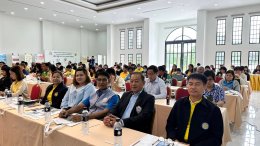 หอการค้าจังหวัดฉะเชิงเทรา โดยนายยุทธนา มาตเจือรองประธานหอการค้าฯ และนายทนงศักดิ์ ทรัพย์เฟื่องฟูกรรมการหอการค้าฯ ร่วมโครงการประชุมสัมมนาเพื่อเผยพร่ข้อมูลกิจกรรมการลดก๊าซเรือนกระจกและขับเคลื่อนงานด้านการเปลี่ยนแปลงสภาพภูมิอากาศของจังหวัดฉะเชิงเทรา ภายใต้โคร