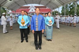 ดร.จิตรกร เผด็จศึก ประธานหอการค้าจังหวัดฉะเชิงเทรา นำคณะร่วมงานเฉลิมพระเกียรติพระบาทสมเด็จพระนางเจ้าสิริกิติ์ พระบรมราชินีนาถ พระบรมราชชนนีพันปีหลวง เนื่องในโอกาสเฉลิมพระชนมพรรษา 12 สิงหาคม 2567 ณ บริเวณพิธี หน้าศาลาจัตุรมุข หน้าศาลากลางจังหวัดฉะเชิงเทรา 