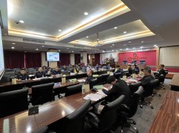 วันพุธที่ 7 กุมภาพันธ์ 2567 เวลา 13.30 น. นายจิตรกร เผด็จศึก ประธานหอการค้าฯร่วม ประชุมคณะอนุกรรมการทรัพยากรน้ำจังหวัดฉะเชิงเทรา ครั้งที่ 2/2567  ณ ห้องมรุพงษ์ศิริพัฒน์ ชั้น 4 ศาลากลางจังหวัดฉะเชิงเทรา