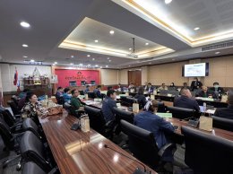 วันพุธที่ 7 กุมภาพันธ์ 2567 เวลา 13.30 น. นายจิตรกร เผด็จศึก ประธานหอการค้าฯร่วม ประชุมคณะอนุกรรมการทรัพยากรน้ำจังหวัดฉะเชิงเทรา ครั้งที่ 2/2567  ณ ห้องมรุพงษ์ศิริพัฒน์ ชั้น 4 ศาลากลางจังหวัดฉะเชิงเทรา