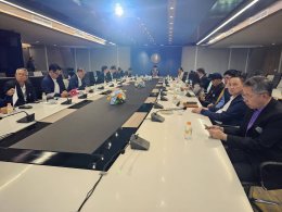 วันพุธที่ 14 กุมภาพันธ์ 2567 เวลา 13:00-15:00 น. นายจิตรกร เผด็จศึก ประธานหอการค้าฯ ร่วมประชุมคณะกรรมการหอการค้าไทย ครั้งที่ 11/2566 ณ ห้องประชุมสภามหาวิทยาลัยฯ ชั้น15 อาคาร24 มหาวิทยาลัยหอการไทย