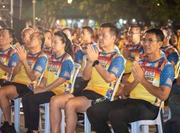 หอการค้าจังหวัดฉะเชิงเทรา จัดกิจกรรม เดิน-วิ่งสมาธิ วิสาขะ พุทธบูชา ถือศีลห้า ลด ละอบายมุข" ประจำปี 2568 ณ สวนสาธารณะเฉลิมพระเกียรติ หน้าวัดโสธรวรารามวรวิหาร อ.เมืองฉะเชิงเทรา โดยได้รับเกียรติจาก นายขจรเกียรติ รักพานิชมณี ผู้ว่าราชการจังหวัดฉะเชิงเทร