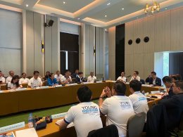 ดร.จิตรกร เผด็จศึก ประธานหอการค้ากลุ่มจังหวัดภาคตะวันออก 1 ประธานหอการค้าจังหวัดฉะเชิงเทรา และเลขาธิการหอกาค้าจังหวัด พร้อมผู้ประกอบการรุ่นใหม่ YEC หอการค้าจังหวัดฉะเชิงเทรา ร่วมประชุมคณะกรรมการหอการค้าภาคตะวันออก หอการค้าไทย ครั้งที่ 2 ระหว่างวันที่ 22-2