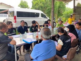 วันพุธที่ 3 เมษายน 2567 เวลา 10:00 น. นายจอมพงษ์ ชูทับทิม เลขาธิการหอการค้าฯ ร่วมตรวจประเมินโรงฆ่าสัตว์เพื่อประกอบการพิจารณาขอรับใบอนุญาตและต่อใบอนุญาตประกอบกิจการค้าสัตว์ ณ อำเภอบางน้ำเปรี้ยว