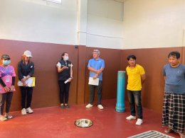 วันพุธที่ 3 เมษายน 2567 เวลา 10:00 น. นายจอมพงษ์ ชูทับทิม เลขาธิการหอการค้าฯ ร่วมตรวจประเมินโรงฆ่าสัตว์เพื่อประกอบการพิจารณาขอรับใบอนุญาตและต่อใบอนุญาตประกอบกิจการค้าสัตว์ ณ อำเภอบางน้ำเปรี้ยว