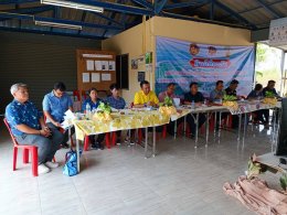  วันพฤหัสบดีที่ 4 เมษายน 2567 เวลา 09.00 น. นายจอมพงษ์ ชูทับทิม เลขาธิการหอการค้าฯ ร่วมพิจารณาคัดเลือกหมู่บ้านฯ ในภาคเช้าด้านสังคม บ้านหัวลำพู ม.๔ ต.คลองเขื่อน อ.คลองเขื่อน จ.ฉะเชิงเทรา ณ ศูนย์เรียนรู้เศรษฐกิจพอเพียงอำเภอคลองเขื่อน (บ้านดิน) ม.4 ต.คลองเขื