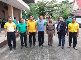 วันศุกร์ที่ 20 กันยายน 2567 เวลา 10.00 น. นายพงศ์ธร เผ่าบรรจง รองประธานหอการค้าฯ ร่วมกิจกรรมปล่อยพันธุ์สัตว์น้ำ เนื่องในวันประมงแห่งชาติ ประจำปี 2567 ณ ท่าน้ำวัดประเวศวัฒนาราม ต.คลองประเวศ อ.บ้านโพธิ์ จ.ฉะเชิงเทรา