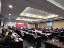 วันพฤหัสบดีที่ 6 มิถุนายน 2567 เวลา 13.00 น. นายจิตรกร เผด็จศึก ประธานหอการค้าฯ ร่วมประชุมการมอบหมายภาระกิจและเชิญประชุมการจัดกิจกรรมเดิน วิ่ง ปั่น ธงตราสัญลักษณ์งานเฉลิมพระเกียรติพระบาทสมเด็จพระเจ้าอยู่หัว เนื่องในโอกาสพระราชพิธีมหามงคลเฉลิมพระชนมพรรษา 6