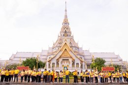 วันอังคารที่ 11 มิถุนายน 2567  นายจิตรกร เผด็จศึก ประธานหอการค้า  ร่วมกิจกรรมเดิน วิ่ง ปั่น ธงตราสัญลักษณ์งานเฉลิมพระเกียรติพระบาทสมเด็จพระเจ้าอยู่หัว เนื่องในโอกาสพระราชพิธีมหามงคลเฉลิมพระชนมพรรษา ๖ รอบ ๒๘ กรกฎาคม ๒๕๖๗ จุดที่ 1  เวลา 06.00 น. เริ่มต้นออก