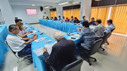 หอการค้าจังหวัดฉะเชิงเทรา จัดประชุมคณะทำงานขับเคลื่อนเพื่อการศึกษาข้อมูลและระดมความต้องการใช้ประกอบการขอแก้ไขประกาศคณะกรรมการนโยบายเขตพัฒนาพิเศษภาคตะวันออก เรื่อง แผนผังการใช้ประโยชน์ในที่ดินและแผนผังการพัฒนาโครงสร้างพื้นฐานและระบบสาธารณูปโภค เขตพัฒนาพิเศ
