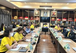 วันจันทร์ที่ 17 มิถุนายน 2567 เวลา 10.00 น. น. นายทนงศักดิ์ ทรัพย์เฟื่องฟู กรรมการหอการค้าฯ ร่วมประชุมชี้แจงนโยบาย หลักเกณฑ์ และวิธีการจัดทำแผนปฏิบัติราชการประจำปีของ จังหวัดและ กลุ่มจังหวัด ประจำปีงบประมาณ พ.ศ.2569 ณ ห้องประชุมพระยาศรีสุนทรโวหาร ชั้น 1 ศ