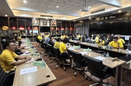 วันจันทร์ที่ 17 มิถุนายน 2567 เวลา 10.00 น. น. นายทนงศักดิ์ ทรัพย์เฟื่องฟู กรรมการหอการค้าฯ ร่วมประชุมชี้แจงนโยบาย หลักเกณฑ์ และวิธีการจัดทำแผนปฏิบัติราชการประจำปีของ จังหวัดและ กลุ่มจังหวัด ประจำปีงบประมาณ พ.ศ.2569 ณ ห้องประชุมพระยาศรีสุนทรโวหาร ชั้น 1 ศ